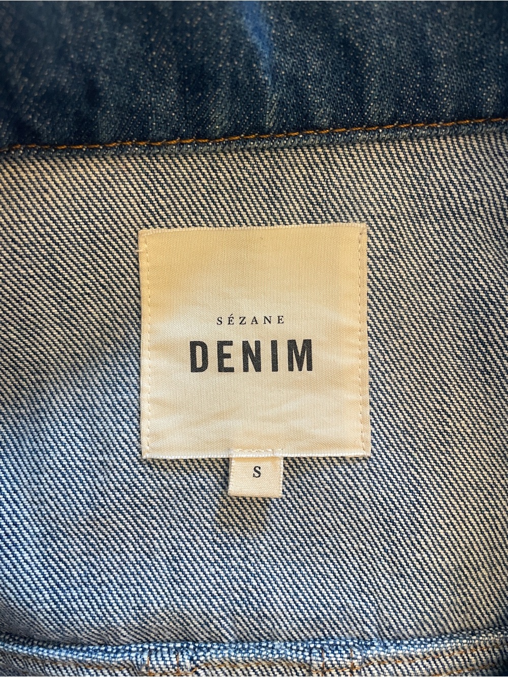 Sezane Will Jacket in Denim - Picture 3 of 3